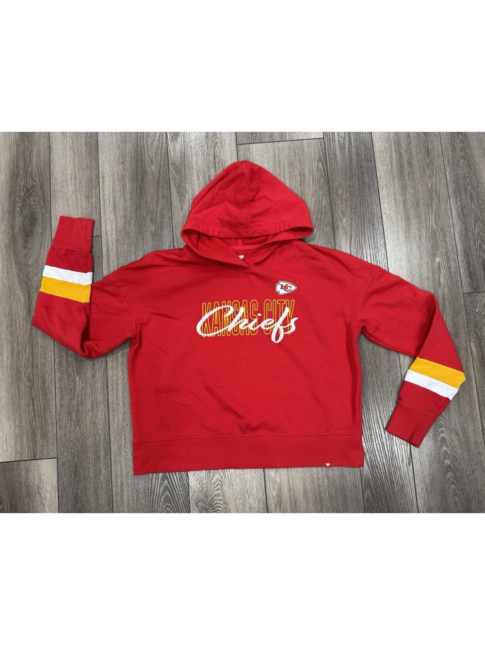 Kansas Chiefs Womens Red Fanatics Sweatshirt Size Medium